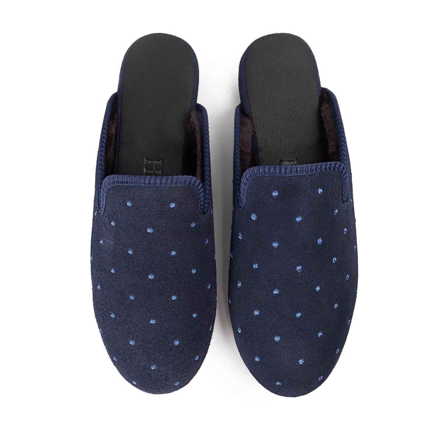Midnight Dot Slipper