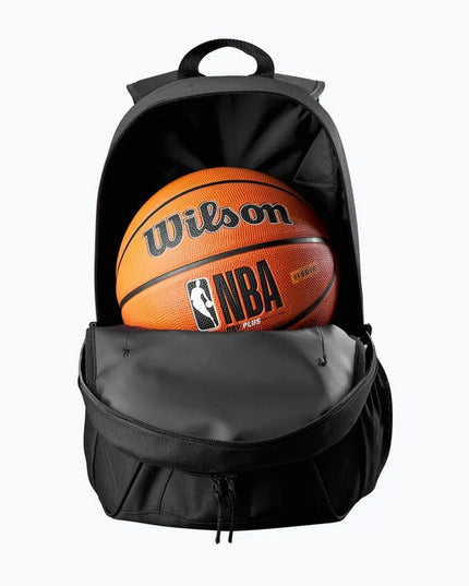 Ryggsäck Wilson NBA Team, sportig, sidofickor för vattenflaska