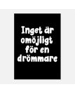 21x29.7 cm / Svart