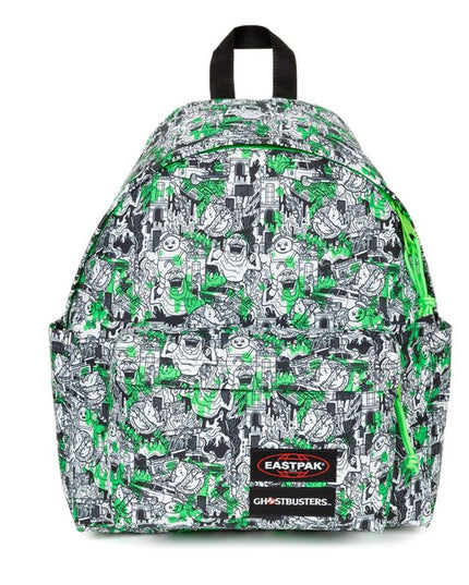 Ryggsäck Eastpak Day Pak'R, grön med doodle-mönster, unisex