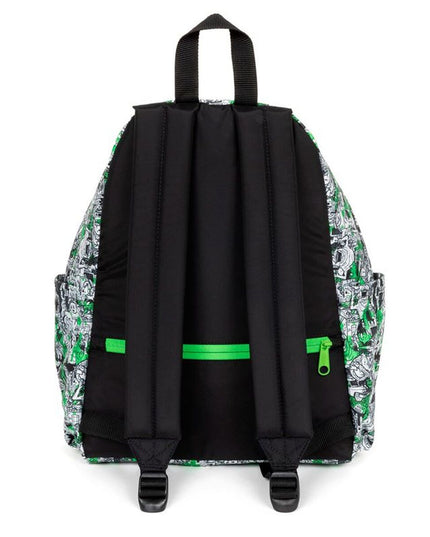 Ryggsäck Eastpak Day Pak'R, grön med doodle-mönster, unisex