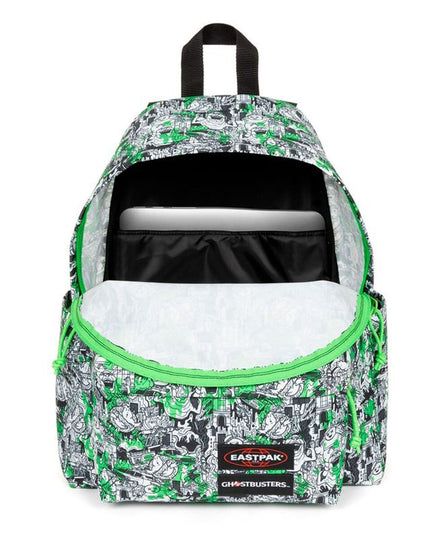 Ryggsäck Eastpak Day Pak'R, grön med doodle-mönster, unisex