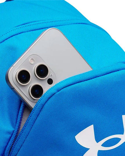 Träningsväska Under Armour Hustle Lite, vattentålig, blå