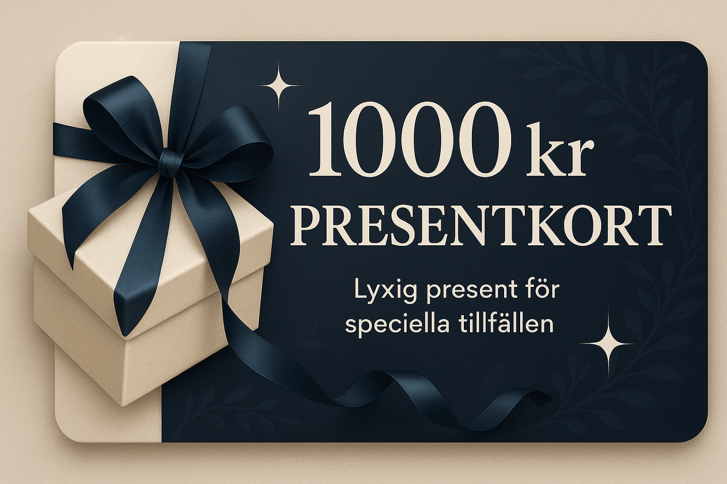1000kr Presentkort Banner