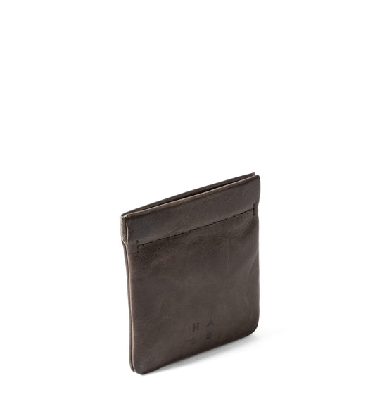 TRÖNNINGE Myntfodral Mörkbrun