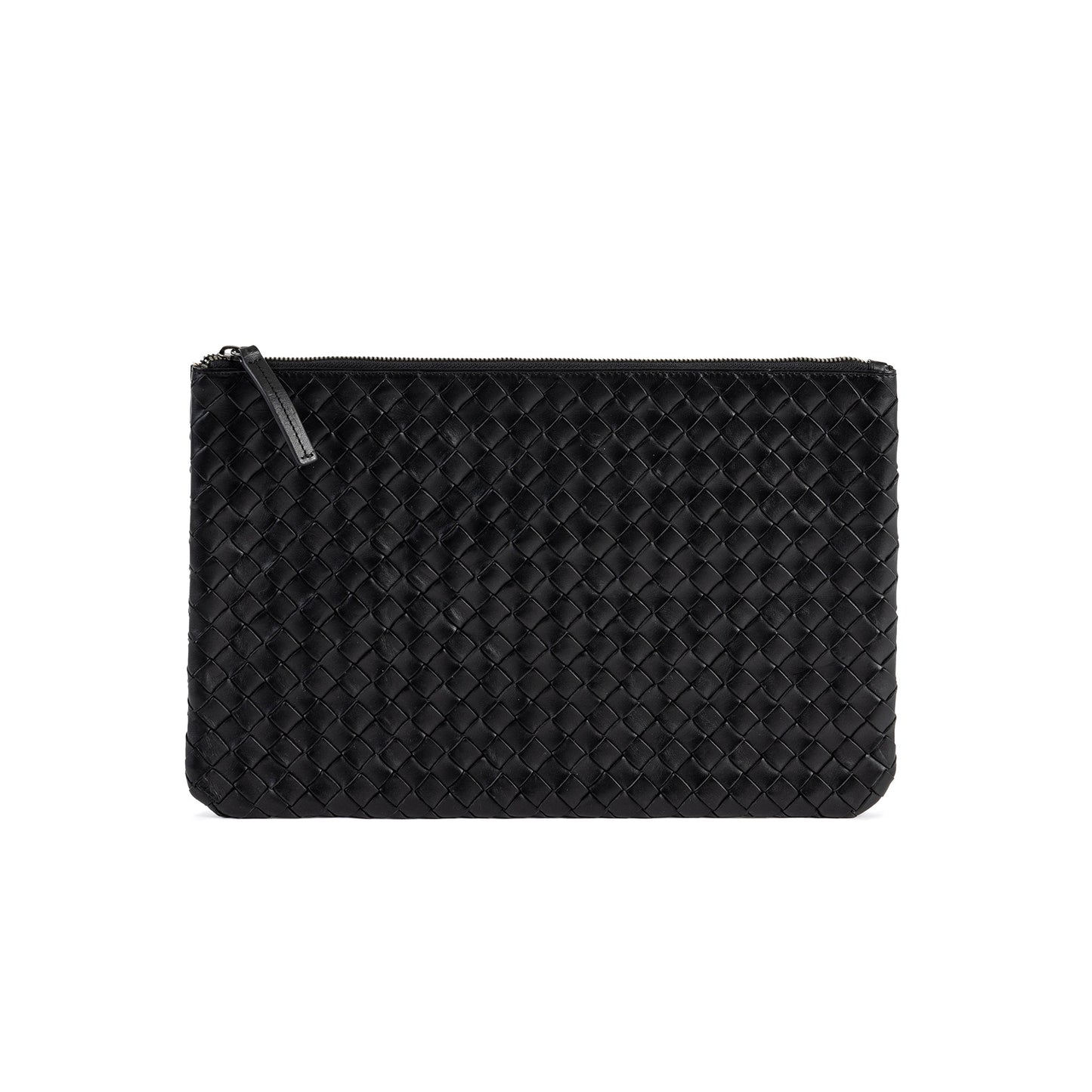 STRANNINGE Flätad datorväska 13" Svart