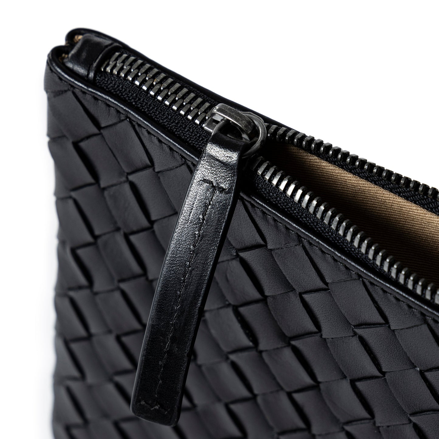 STRANNINGE Flätad datorväska 13" Svart