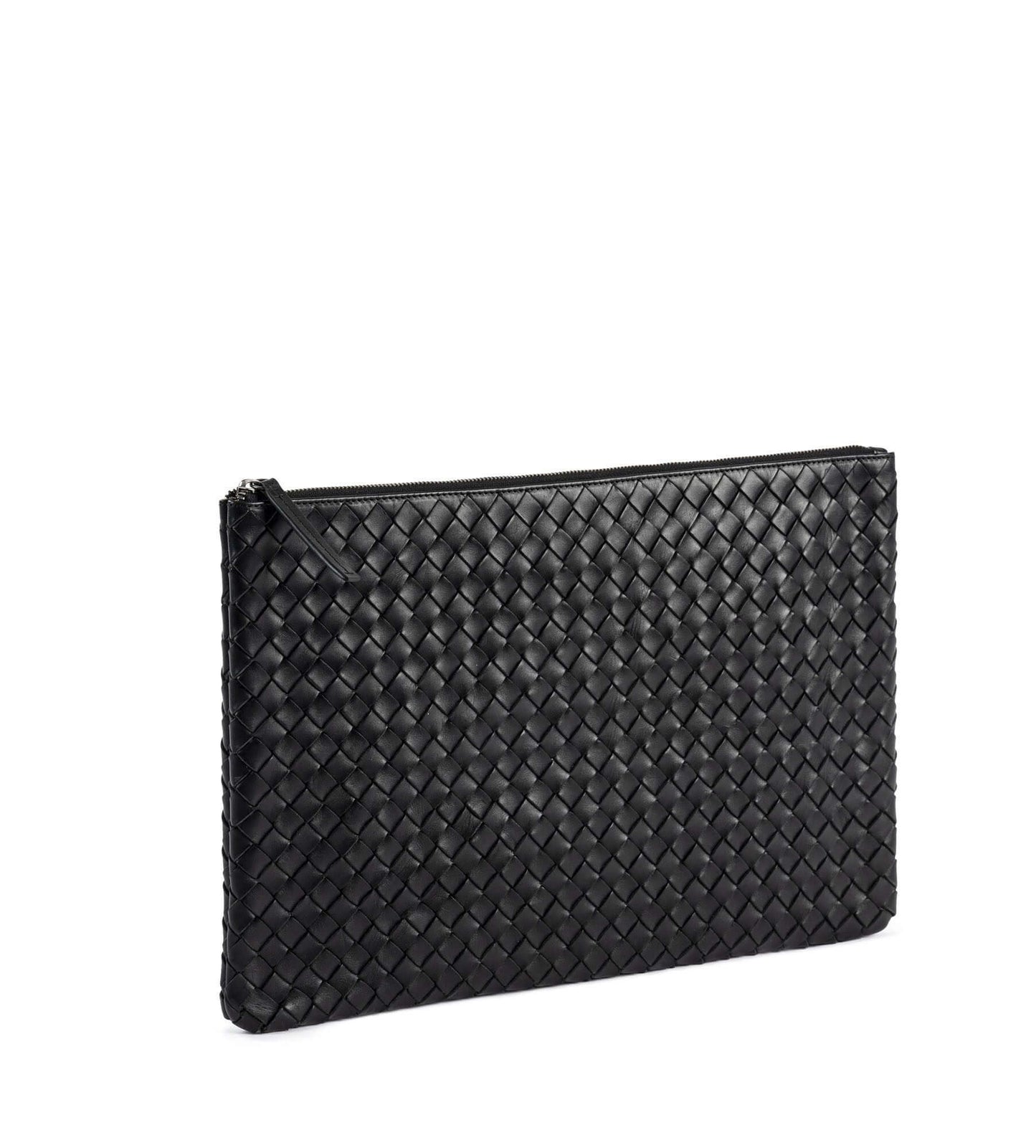 STRANNINGE Flätad datorväska 16" Svart