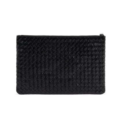 STRANNINGE Flätad datorväska 16" Svart