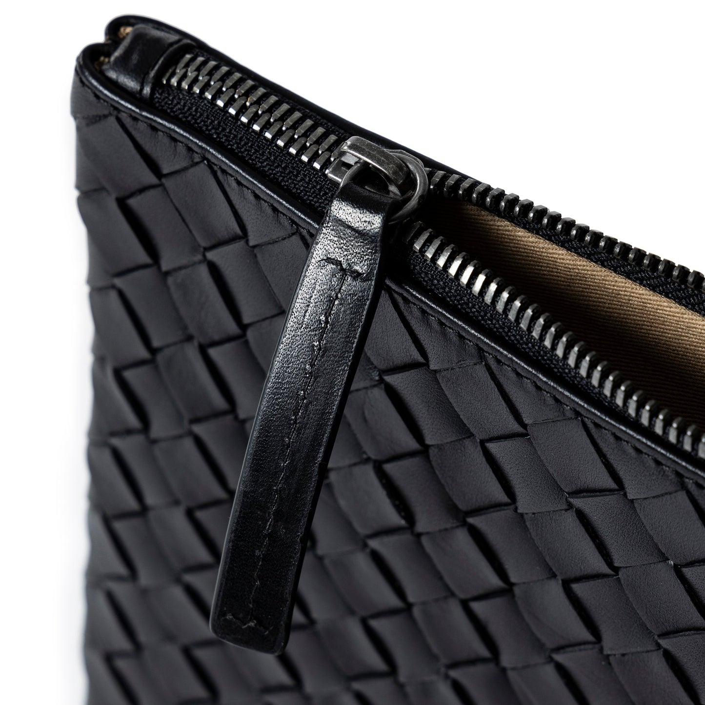 STRANNINGE Flätad datorväska 16" Svart