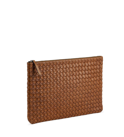 STRANNINGE Flätad datorväska 16" Brun