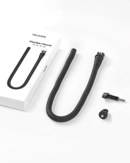 Telesin Flexible Mount - Flexibelt Svanhalsfäste 1/4" till GoPro