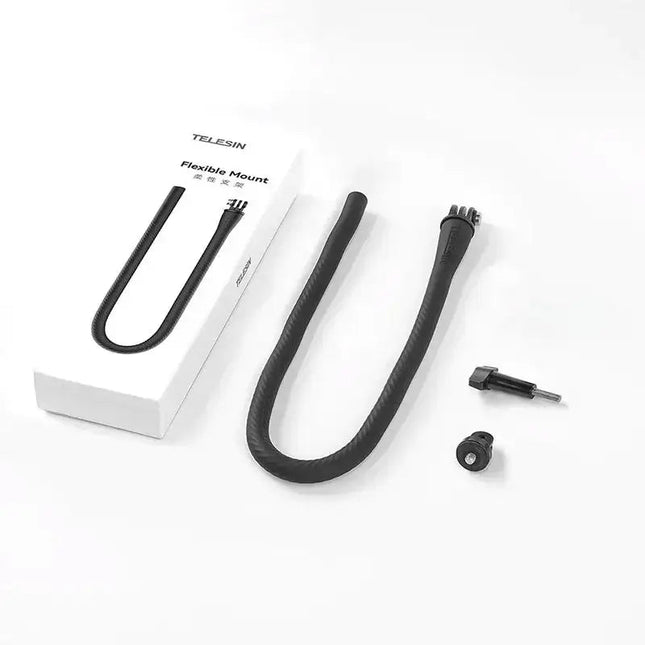 Telesin Flexible Mount - Flexibelt Svanhalsfäste 1/4" till GoPro