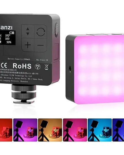Ulanzi VL49RGB Pro – Kompakt belysning för foto & video med RGB, magnetfäste och full kontroll