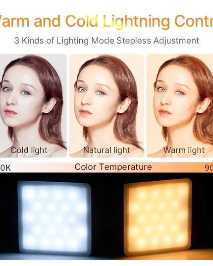 Ulanzi VL49RGB Pro – Kompakt belysning för foto & video med RGB, magnetfäste och full kontroll