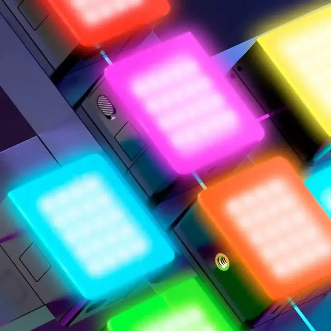 Ulanzi VL49RGB Pro – Kompakt belysning för foto & video med RGB, magnetfäste och full kontroll