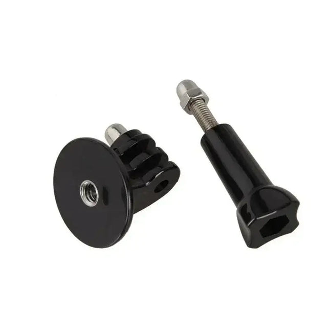 Adapter Kamerastativ med 1/4" skruv till GoPro-Fäste inkl. lång låsskruv