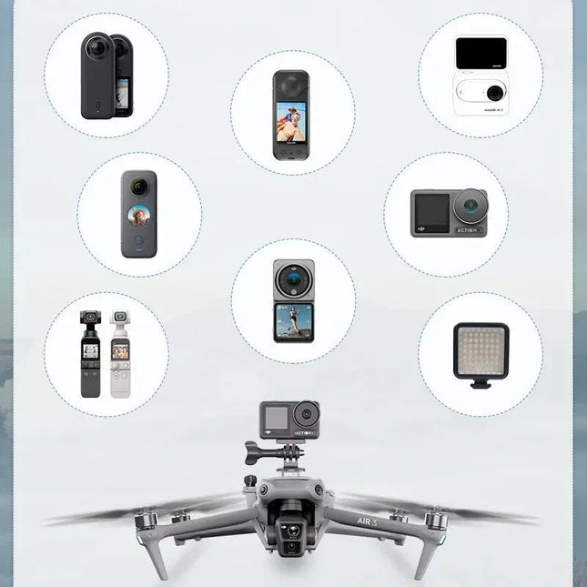 Fäste / hållare för kamera / tillbehör till DJI Air 3 / Air 3S - Multifunktion