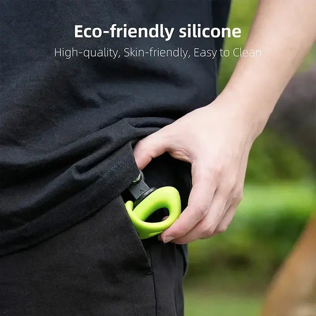 Telesin Flexibelt Silikonfäste 360° till Kamera - Svart