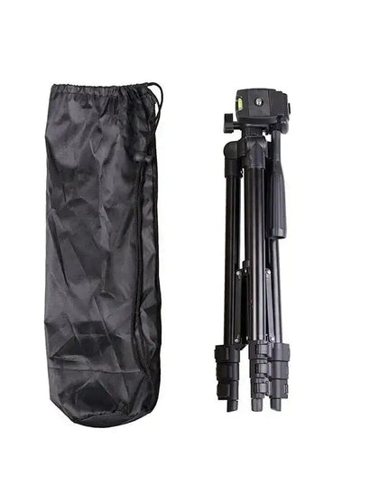 Tripod / kamerastativ 360° Light + mobilhållare - Aluminium 370-1020mm