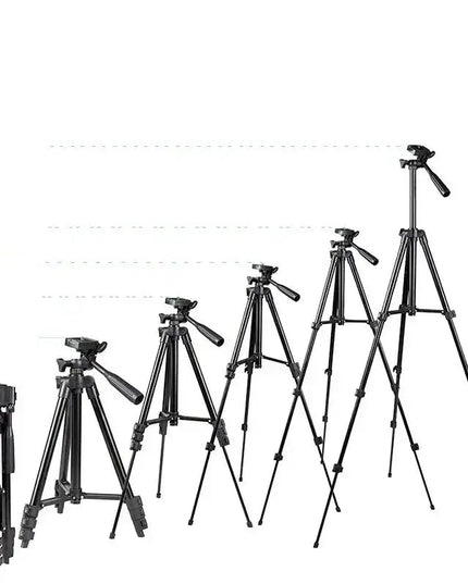 Tripod / kamerastativ 360° Light + mobilhållare - Aluminium 370-1020mm