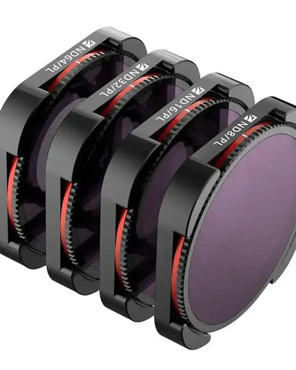 Freewell Filter Bright Day 4K Kit - ND8/PL + ND16/PL + ND32/PL + ND64/PL till GoPro Hero12/11/Mini/10/9 Black - 4-pack