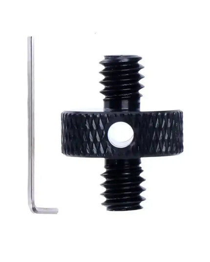 Adapter 1/4" Skruv - 1/4" Skruv - Aluminium