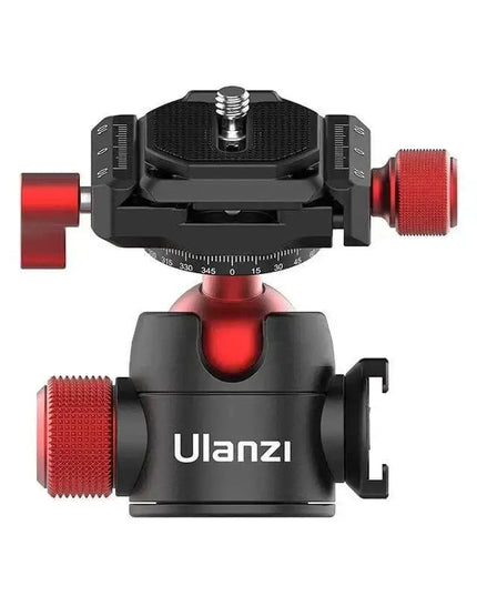 Ulanzi U-70 Kulledsfäste Vlog med tillbehörshållare 360 grader - Aluminium