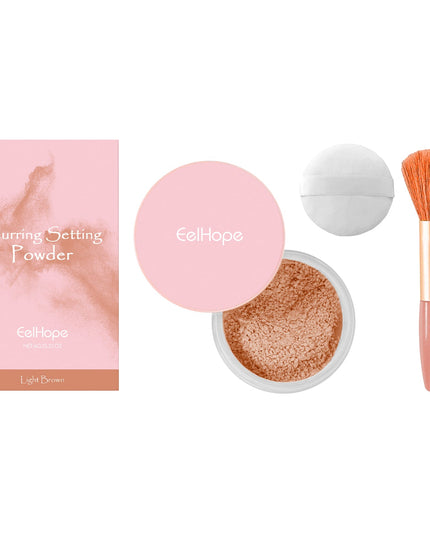 Setting powder med borste