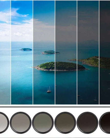 ND-Filter ND2-400 Variabelt ND-värde - 52mm - Kit