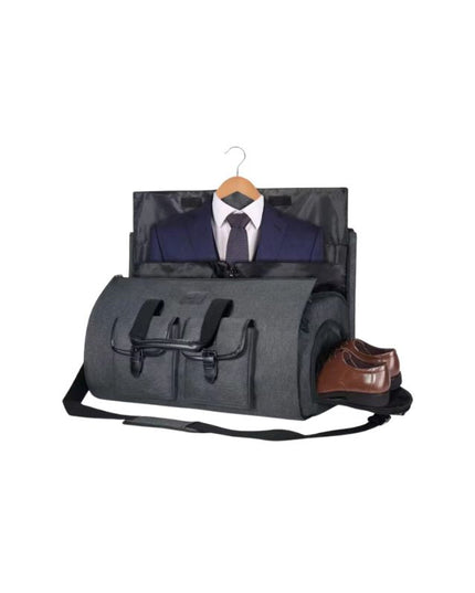 Weekendbag för män, vattenresistent, separat skofack