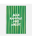 70x100 cm / Grön/grön