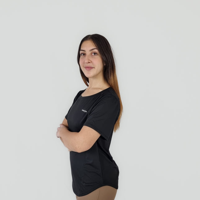 MISS ON ROUNDED T-shirt