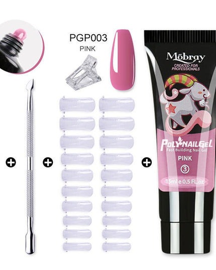 UV nail Crystal Extension Gel SET