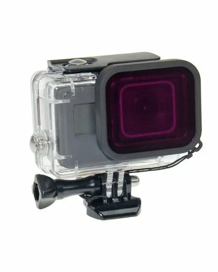 Färgfilter för dykning Lila - Hero5/6/7 i vattentätt skal