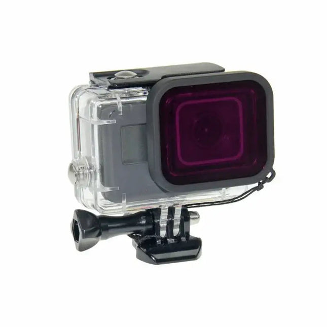 Färgfilter för dykning Lila - Hero5/6/7 i vattentätt skal