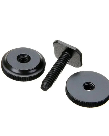 Adapter blixtsko till 1/4" skruv, Cold Shoe - Aluminium