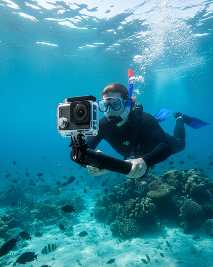 Undervattens kamera kit för DJI Osmo Action 6