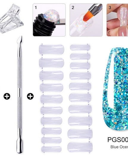UV nail Crystal Extension Gel SET