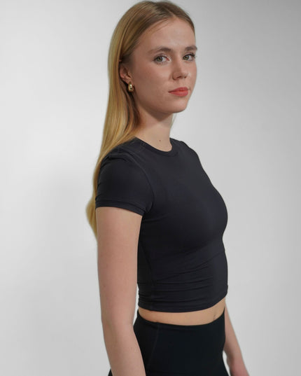 BEMITY CROP Tränings T-shirt