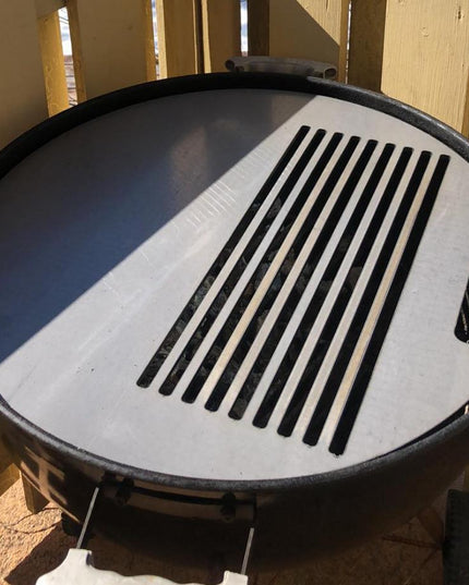 Stekbord Rund med Galler