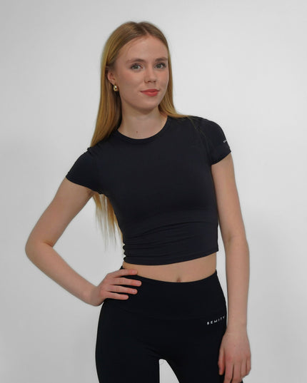 BEMITY CROP Tränings T-shirt