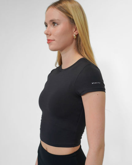 BEMITY CROP Tränings T-shirt
