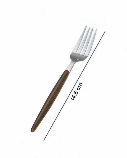 Dessert Gaffel Silver