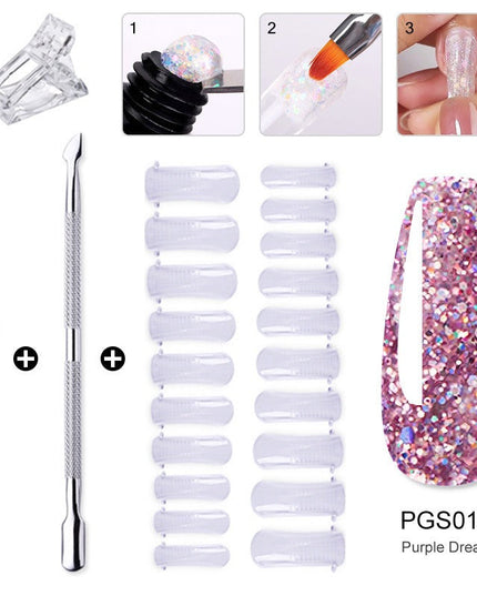 UV nail Crystal Extension Gel SET