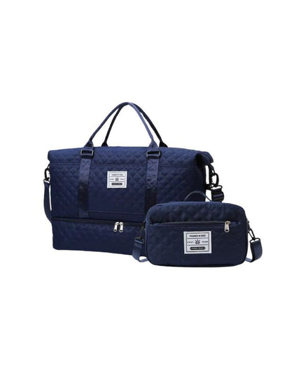 Weekendbag för kvinnor, separat skofack, vattenavvisande
