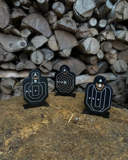 3-pack Metall Targets