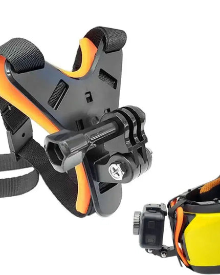 Fäste för hjälm vid haka - GoPro-fäste - Kit