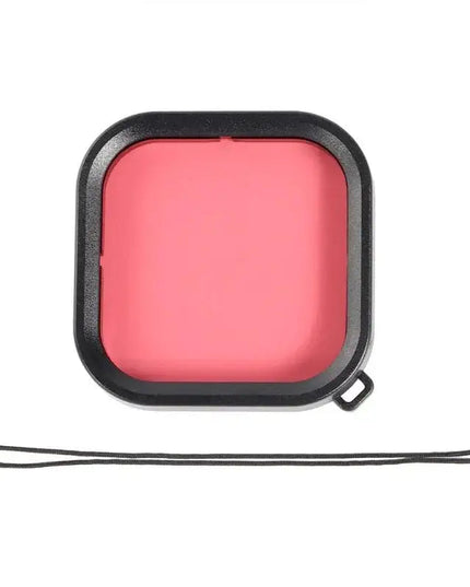Färgfilter för dykning Röd - Hero8 Black i vattentätt skal