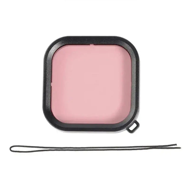 Färgfilter för dykning Ljusröd - Hero8 Black i vattentätt skal